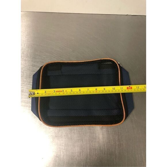 AARP Men’s Navy Blue Luggage Travel Organizer Zip Up Set - Picture 9 of 10